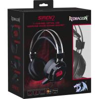 Наушники Redragon Siren 2 Vibration Surround 7.1 Black-Red (74830) Diawest