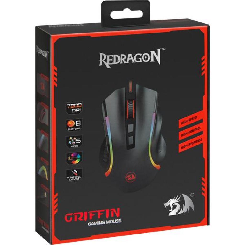 Мишка Redragon Griffin Black (75093) Diawest