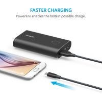 Дата кабель USB 2.0 AM to Micro 5P 0.9m V3 Powerline Space Gray Anker (A8132H11/A8132G11) Diawest