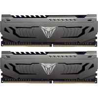 Модуль памяти для компьютера DDR4 16GB (2x8GB) 3200 MHz Viper Steel Patriot (PVS416G320C6K) Diawest