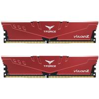 Модуль памяти для компьютера DDR4 16GB (2x8GB) 3000 MHz T-Force Vulcan Z Red Team (TLZRD416G3000HC16CDC01) Diawest